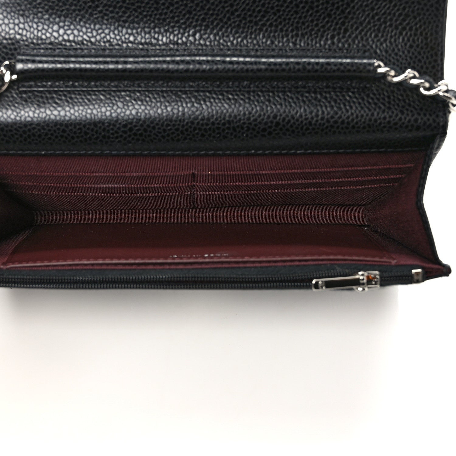 Chanel Caviar Quilted Wallet on Chain WOC Black 5 of 10