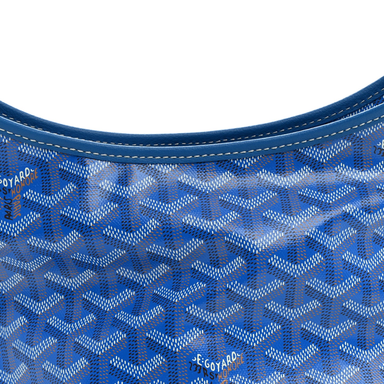 Goyard Goyardine Mini Boheme Hobo Blue 9 of 11