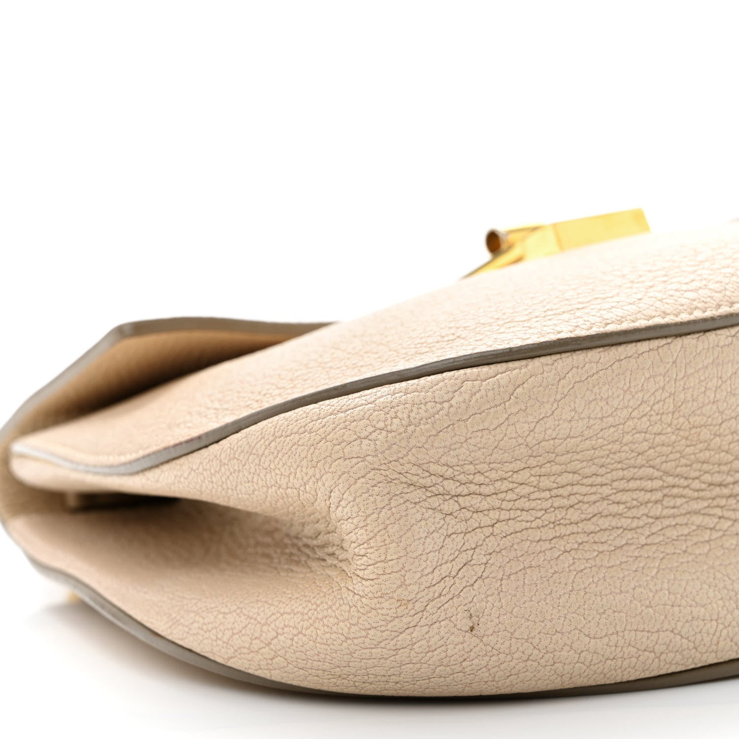 Chloe Grained Lambskin Mini Drew Shoulder Bag Abstract White 9 of 18