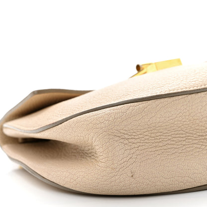 Chloe Grained Lambskin Mini Drew Shoulder Bag Abstract White 9 of 18