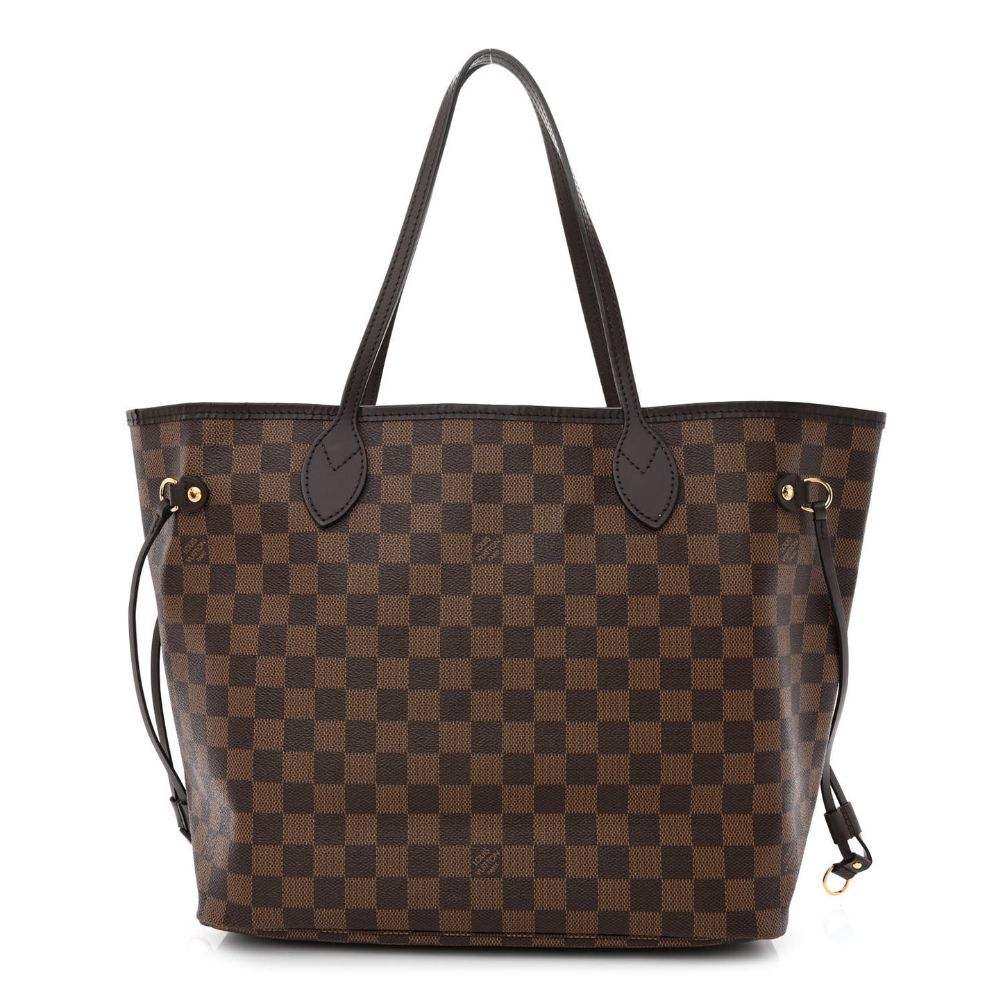 Damier Ebene Neo Neverfull MM Rose Ballerine
