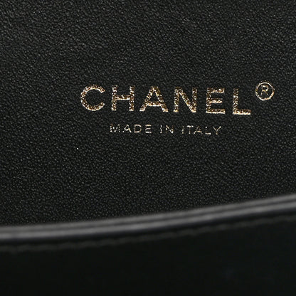 Chanel Caviar Quilted Small CC Filigree Vanity Case Beige Black 6 of 11