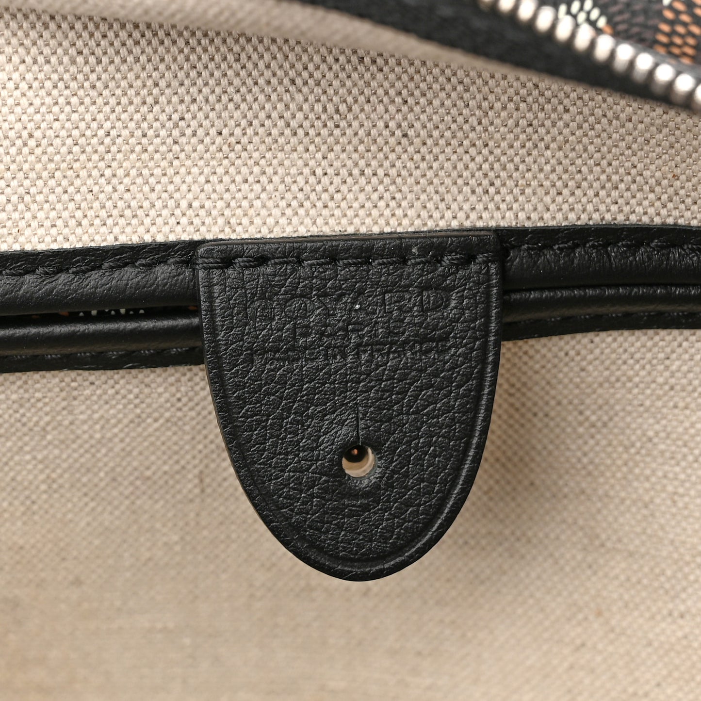 Goyardine Artois PM Black