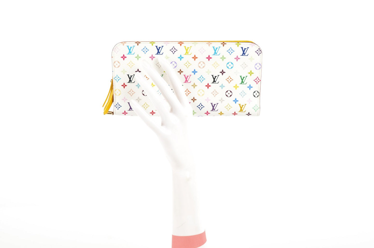 Monogram Multicolor Insolite Wallet White Citron