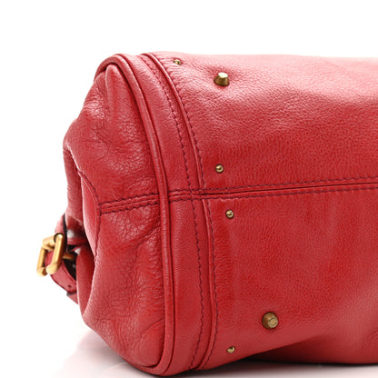 Chloe Calfskin Medium Paddington Satchel Rouge 5 of 15