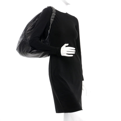 Chanel Lambskin Large Rock and Chain Hobo Black 2 of 14