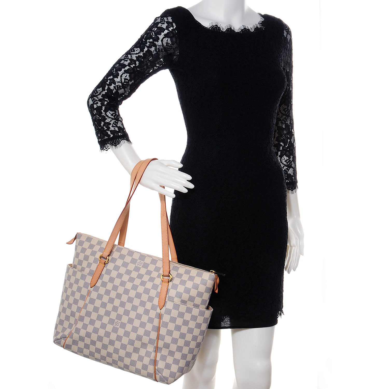 Louis Vuitton Damier Azur Totally MM 2 of 7