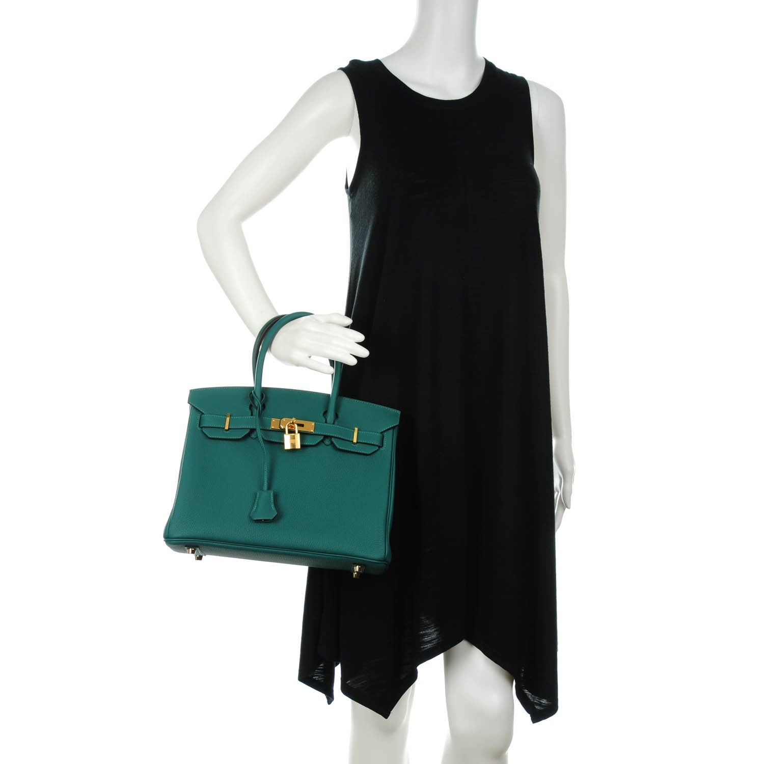 Hermes Togo Birkin 30 Malachite 2 of 22