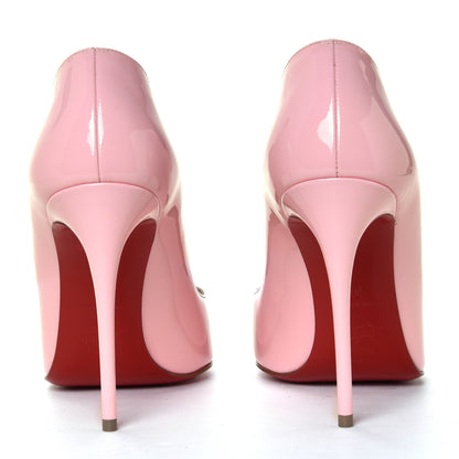 Christian Louboutin Patent Hot Chick 100 Pumps 37 Eglantine 9 of 12