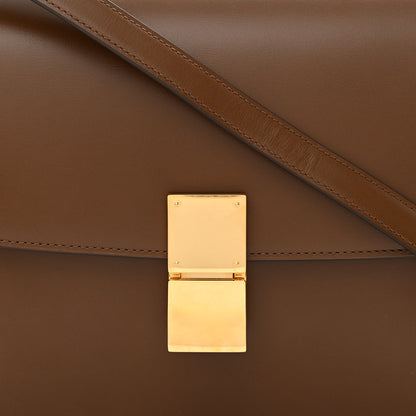 Celine Box Calfskin Medium Classic Box Flap Bag Camel 9 of 11