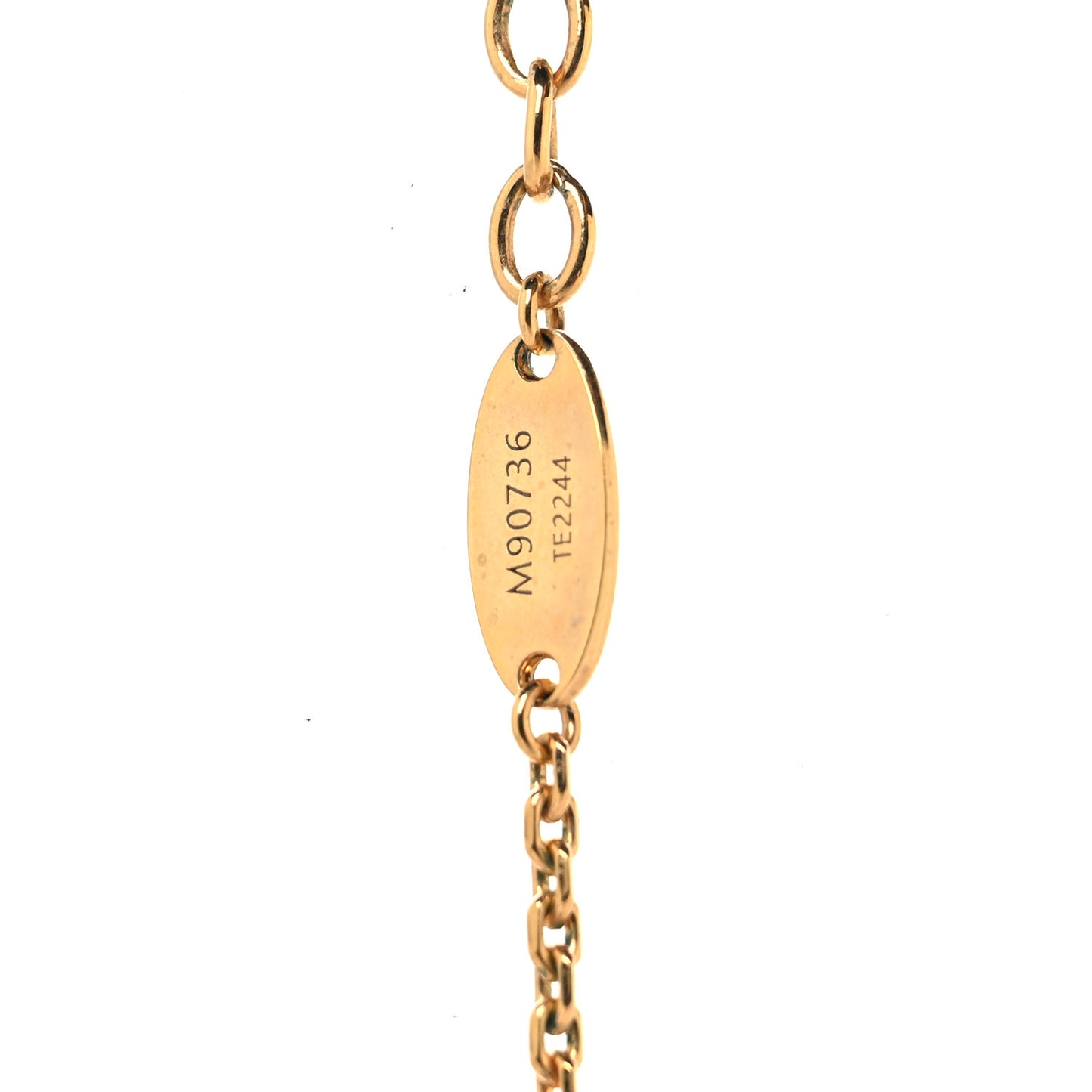 Metal Blooming Supple Necklace Gold