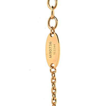 Louis Vuitton Metal Blooming Supple Necklace Gold 6 of 7