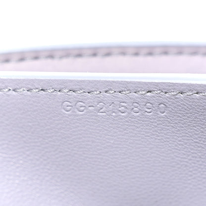 Salvatore Ferragamo Calfskin Large Hug Pouch Fog Gray 7 of 12