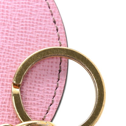 Louis Vuitton Monogram 2022 Christmas Animation Paris Bag Charm Key Ring Pink 4 of 4