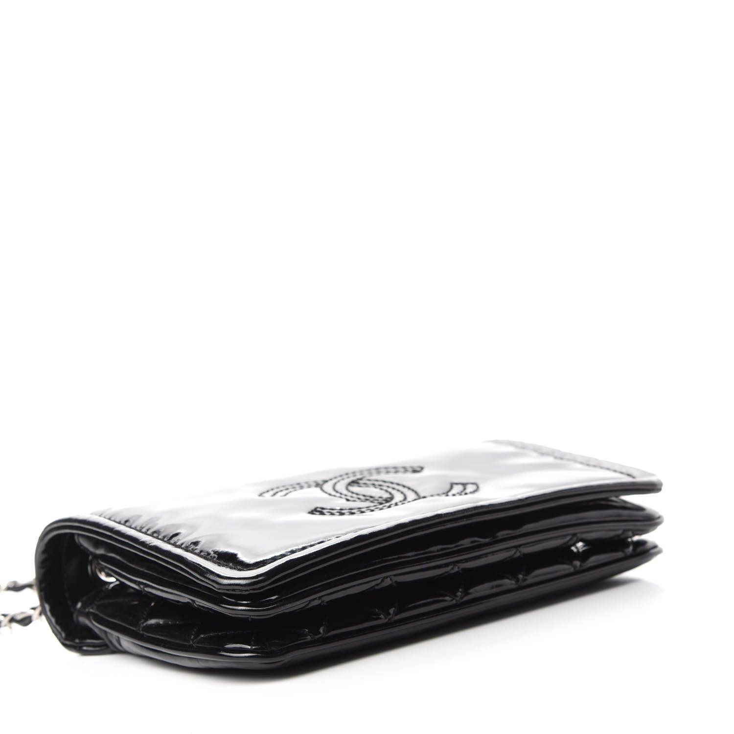 Chanel Vinyl Small Lipstick Flap Black 4 of 16