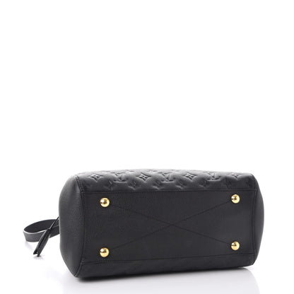 Louis Vuitton Empreinte Montaigne MM Black 4 of 8