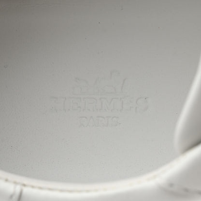 Hermes Calfskin Day Sneakers 39.5 White 6 of 9