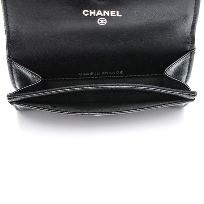 Chanel Caviar Timeless CC Flap Card Holder Black 5 of 8