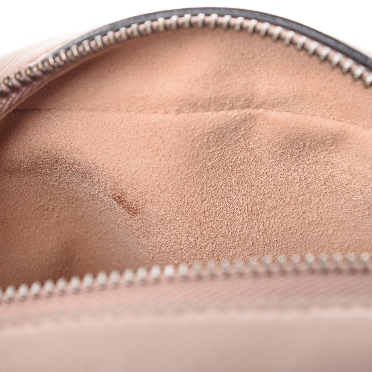 Calfskin Matelasse Mini GG Marmont Chain Shoulder Bag Nude