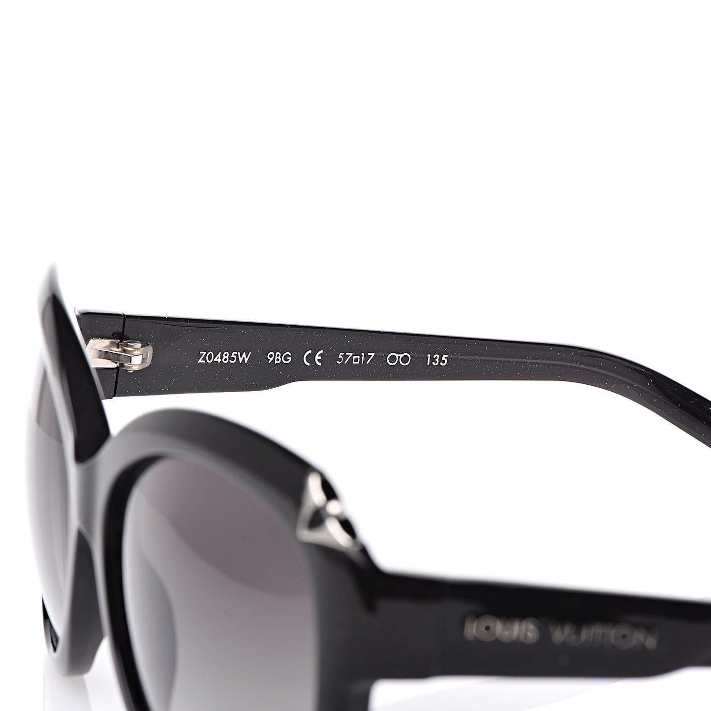 Acetate Hortensia Sunglasses Z0485W Black Glitter