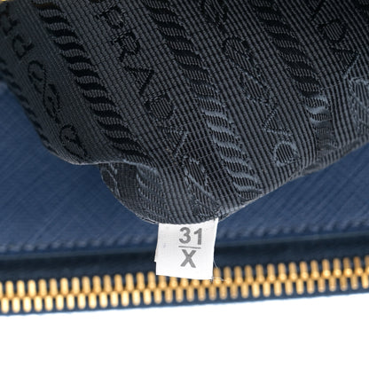 Prada Saffiano Medium Galleria Double Zip Tote Bluette 9 of 22