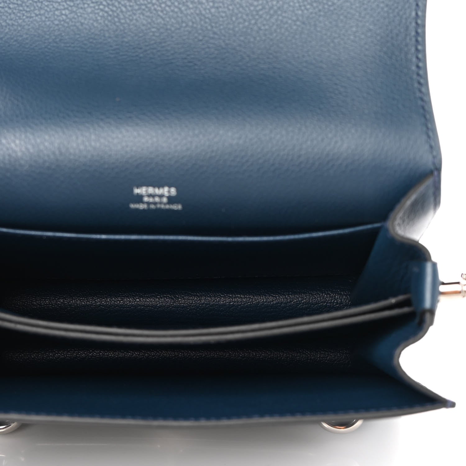 Hermes Evercolor Mini Sac Roulis Bleu De Malte 5 of 10