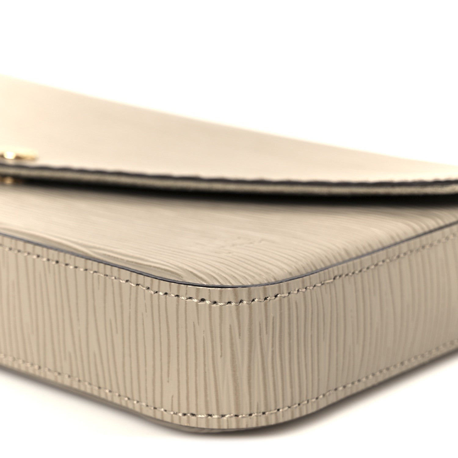 Louis Vuitton Epi Felicie Pochette Chain Wallet Galet 15 of 15