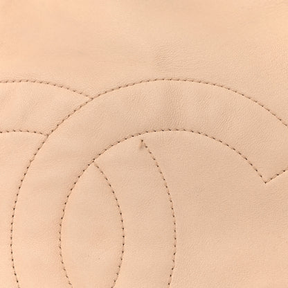 Chanel Lambskin Soft And Chain Hobo Beige 10 of 12