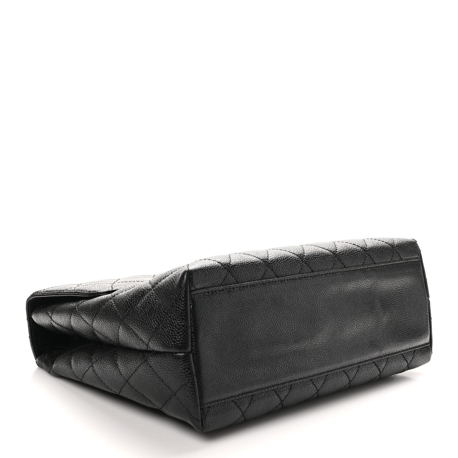 Chanel Caviar Quilted Jumbo Kelly Flap Black 4 of 10
