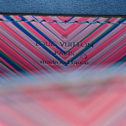 Louis Vuitton Epi Tropical Twist Shoulder Bag MM Blue Rose 7 of 11