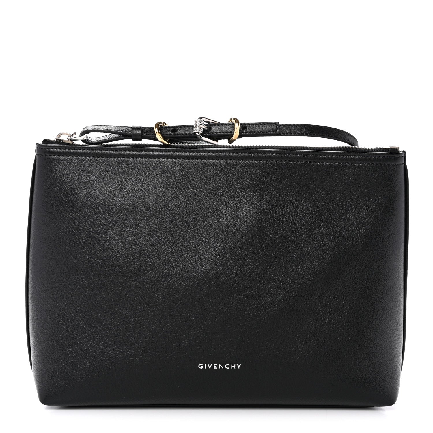 Givenchy Calfskin Voyou Pouch Black 1 of 9