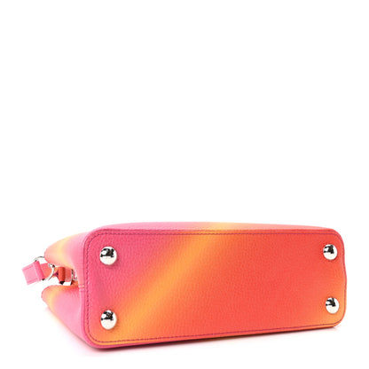 Louis Vuitton Taurillon Candy Ombre Capucines BB Pink Multicolor 4 of 9