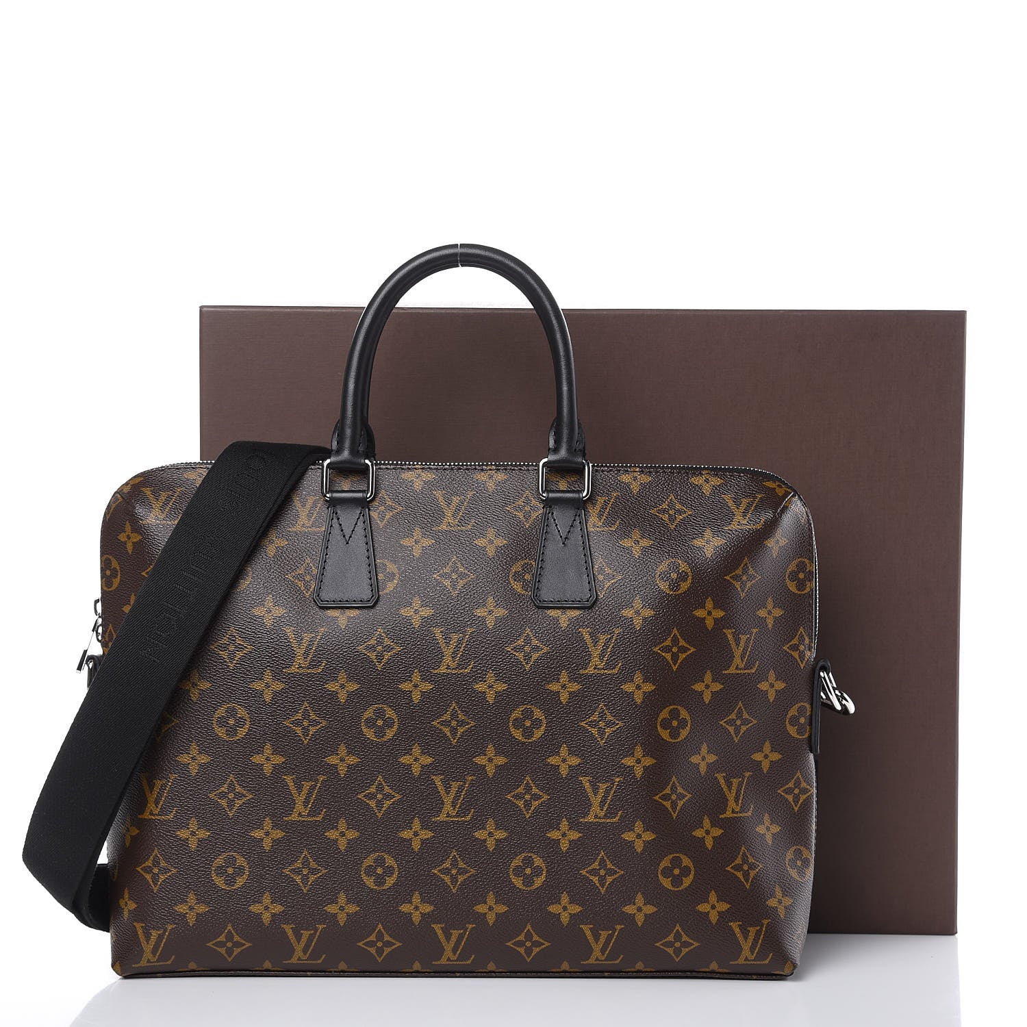 Louis Vuitton Monogram Macassar Porte-Documents Jour 12 of 12