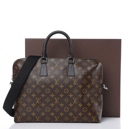 Louis Vuitton Monogram Macassar Porte-Documents Jour 12 of 12
