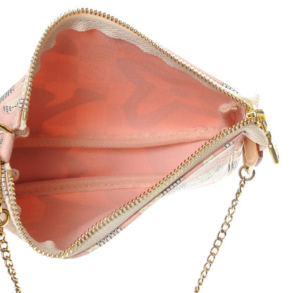 Louis Vuitton Damier Azur Tahitienne Mini Pochette Accessories 5 of 7