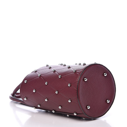 Alexander Wang Pebbled Calfskin Mini Roxy Bucket Bag Burgundy 4 of 9