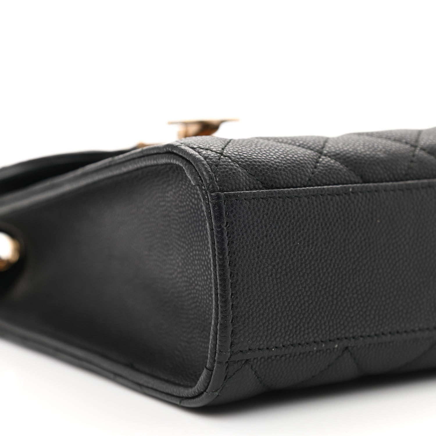 Chanel Caviar Quilted Golden Class Phone Holder Black 11 of 13