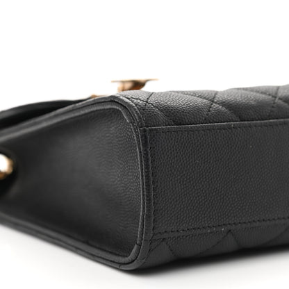 Chanel Caviar Quilted Golden Class Phone Holder Black 11 of 13
