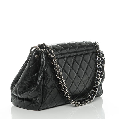 Chanel Caviar Quilted Timeless Accordion Flap Black 3 of 7