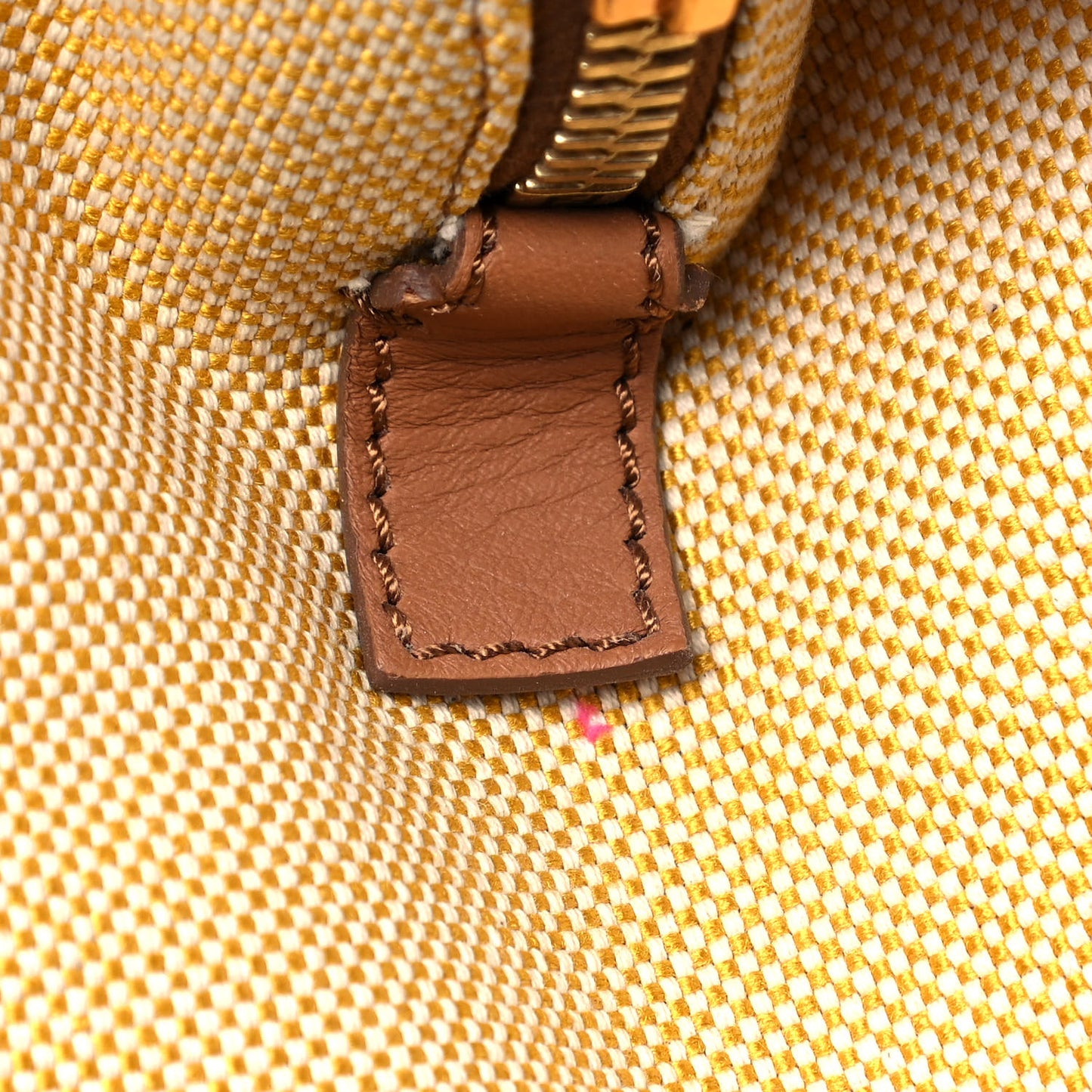 Canvas Colorblock Chameleon Tote Natural