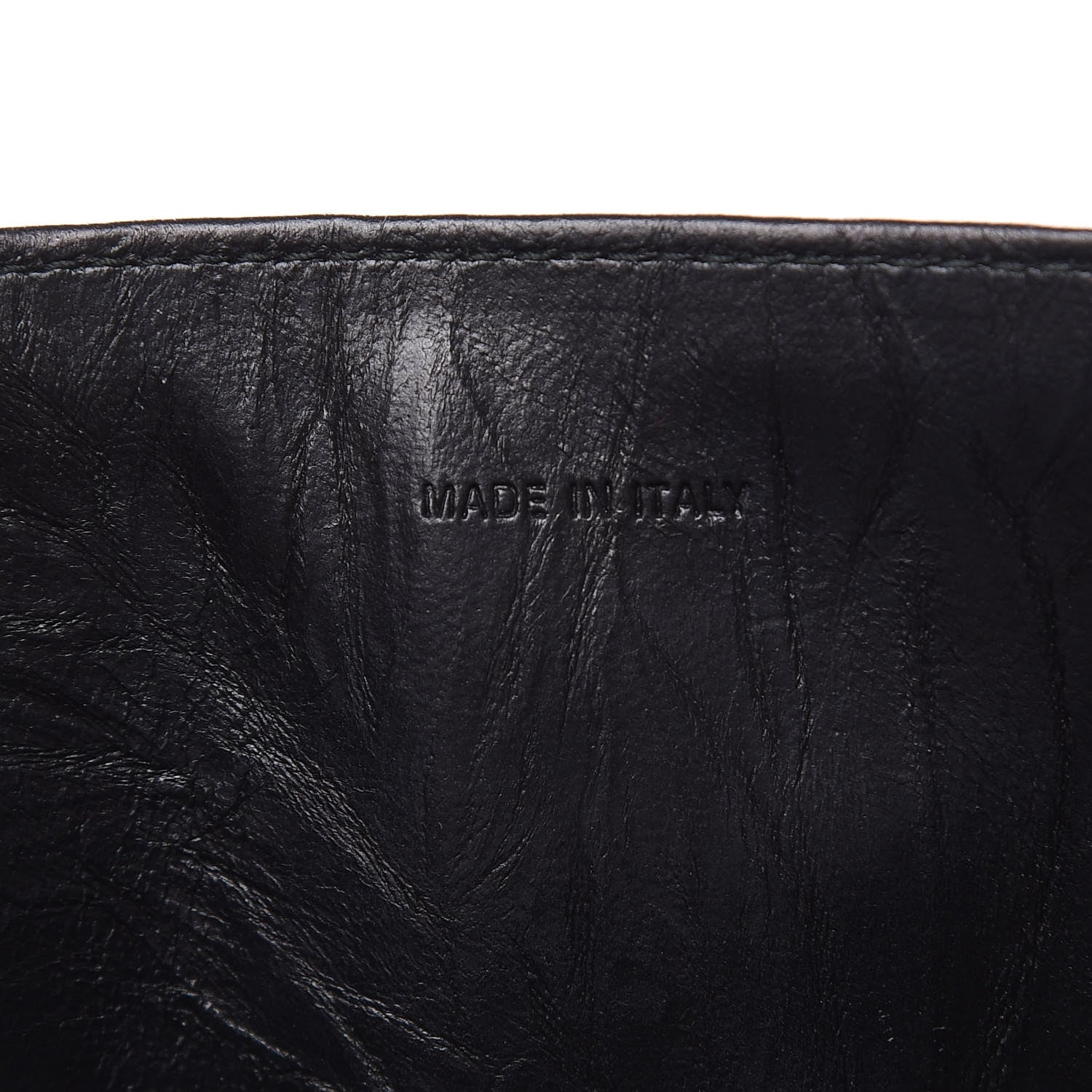 Christian Dior Crinkled Calfskin Medium Diorever Flap Black 6 of 11