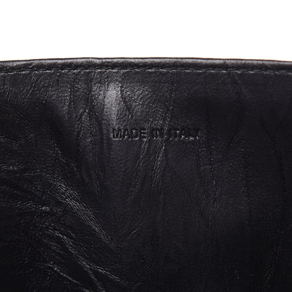 Christian Dior Crinkled Calfskin Medium Diorever Flap Black 6 of 11