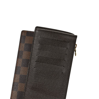 Louis Vuitton Damier Ebene Portefeuille Brazza Wallet 7 of 9