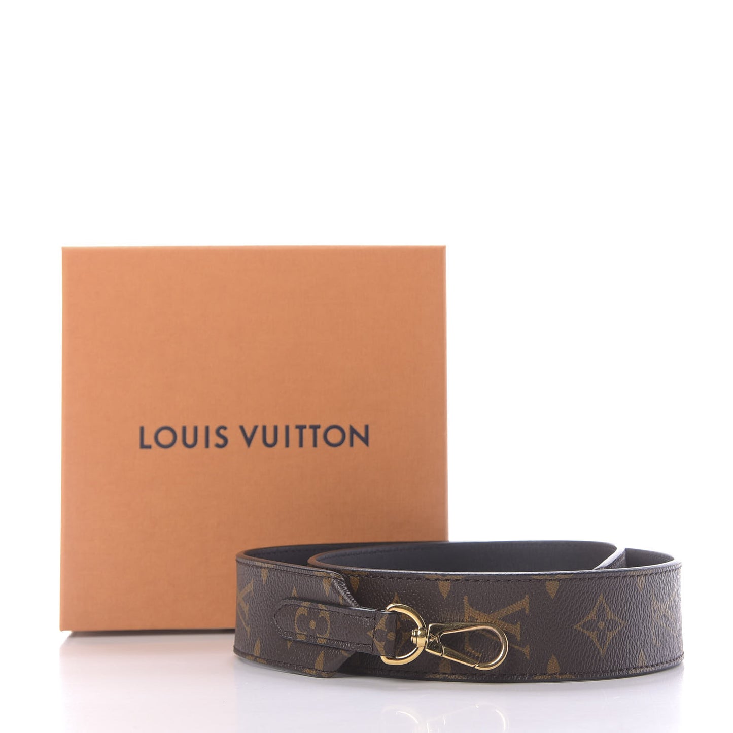 Monogram Bandouliere Shoulder Strap Black