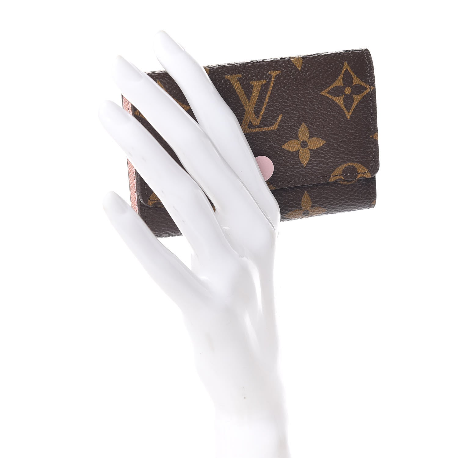 Louis Vuitton Monogram Multicles 6 Key Holder Rose Ballerine 2 of 8
