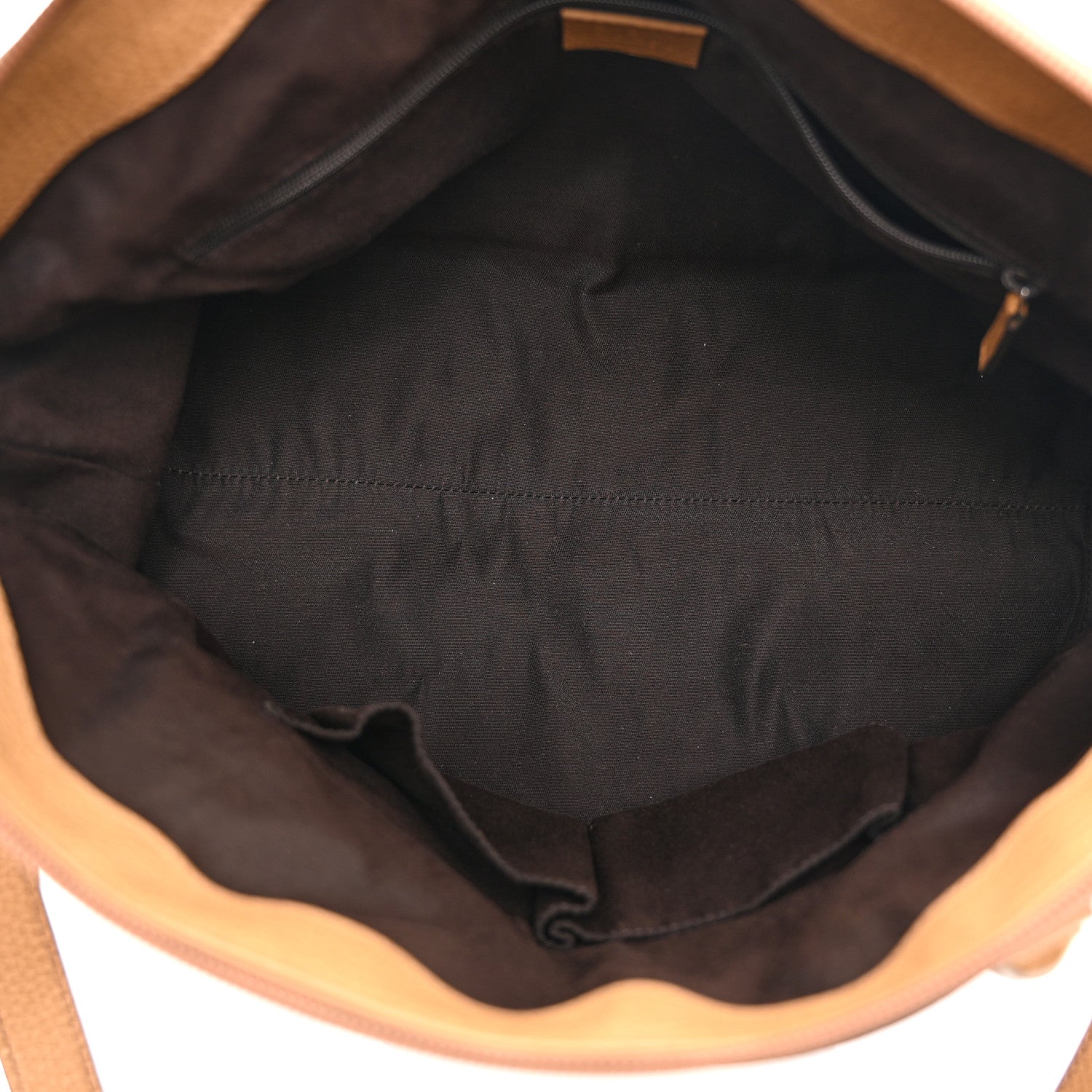 Gucci Pebbled Calfskin Medium GG Convertible Dome Satchel Beige 5 of 11