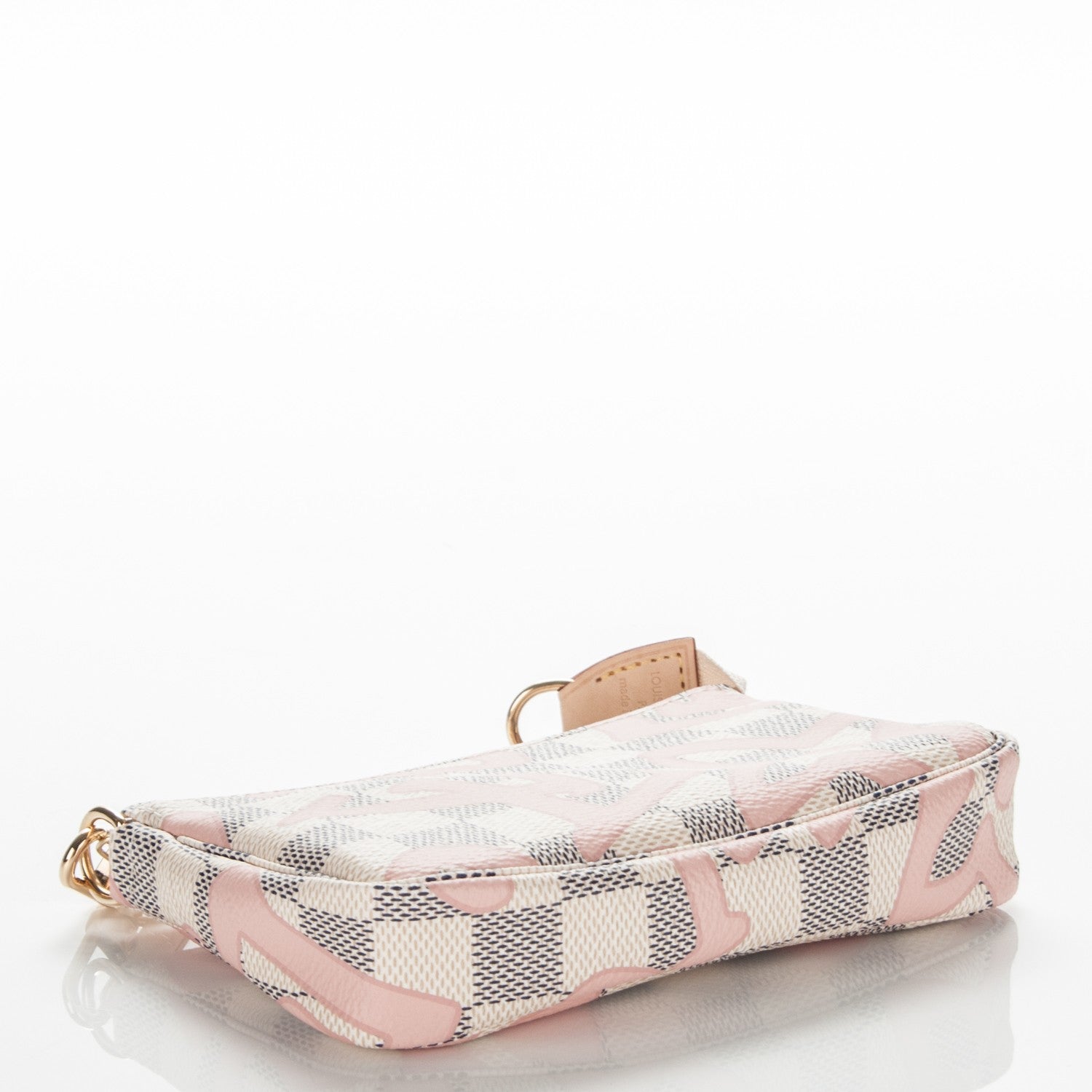 Louis Vuitton Damier Azur Tahitienne Mini Pochette Accessories 4 of 7