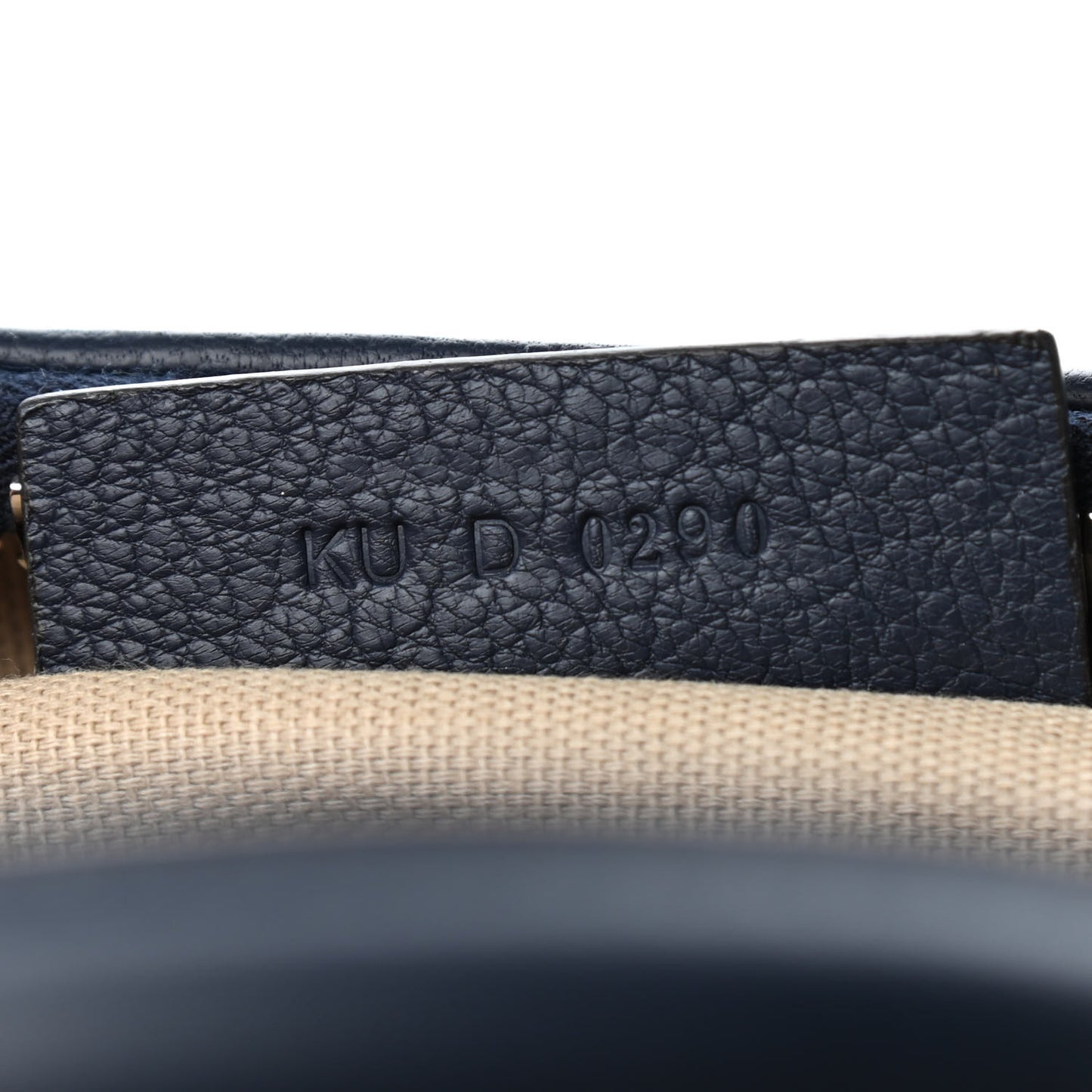 Sugar Goatskin Small Antigona Navy