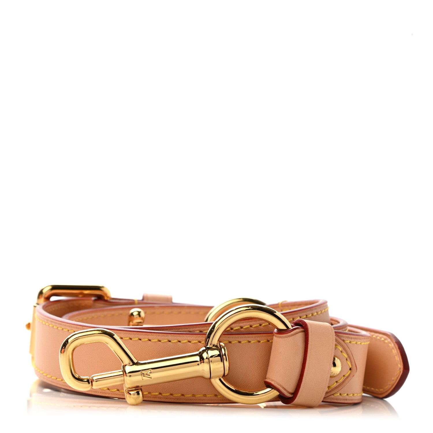 Louis Vuitton Vachetta 25mm Adjustable Shoulder Strap VVN 1 of 5