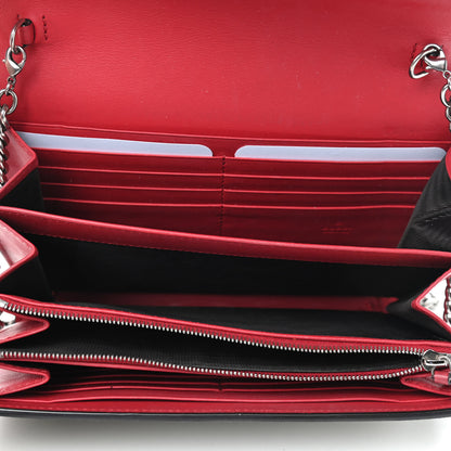 Gucci GG Supreme Monogram Mini Dionysus Chain Wallet Beige Vulcanic Red 5 of 9